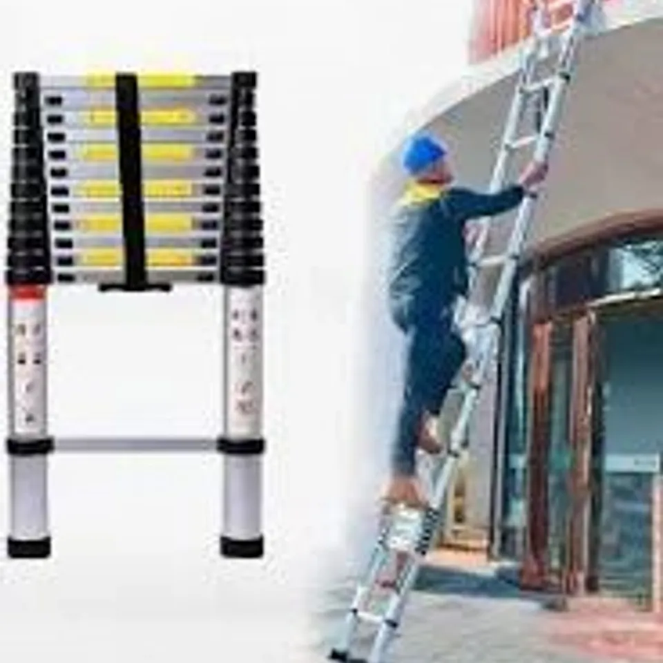 BOXED NEO TELESCOPIC LADDER 4.6m (1 BOX)