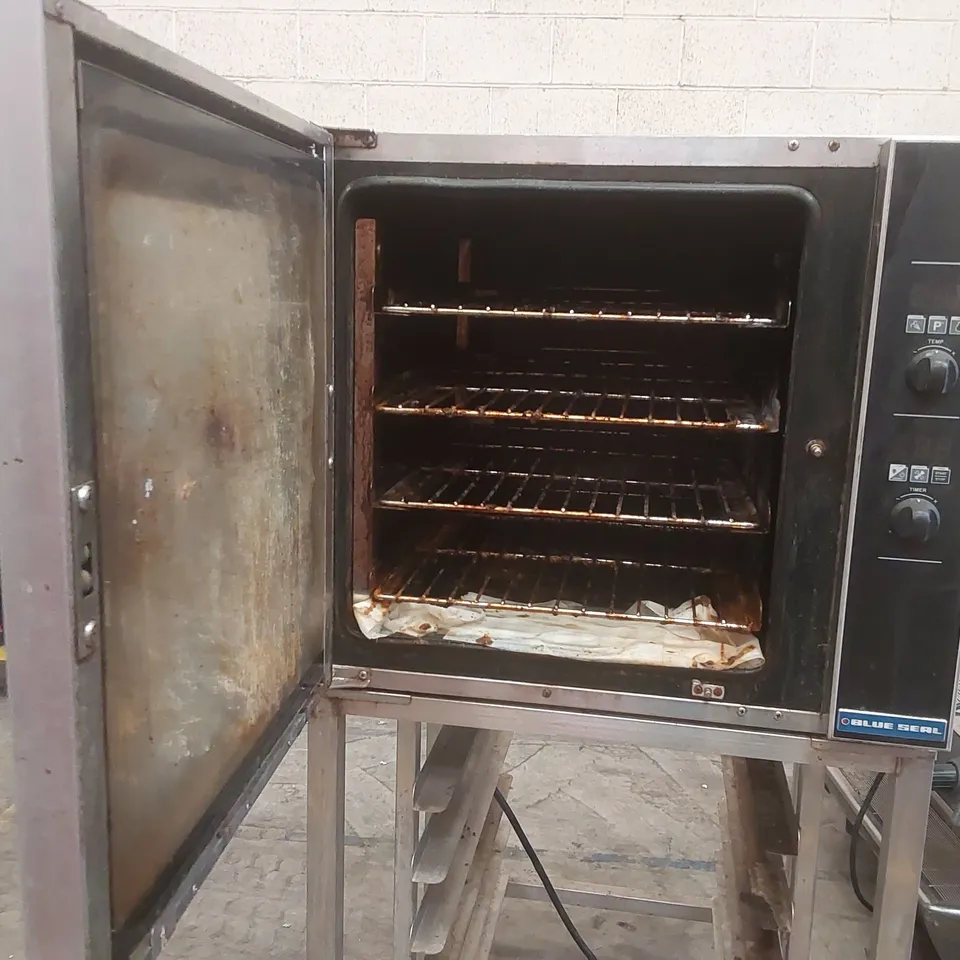BLUE SEAL COMMERCIAL TURBO FAN OVEN ON STAND