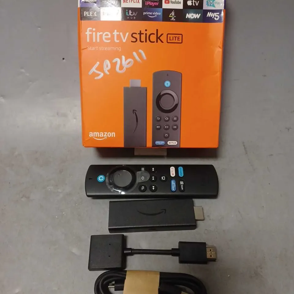 BOXED AMAZON FIRE TV STICK LITE