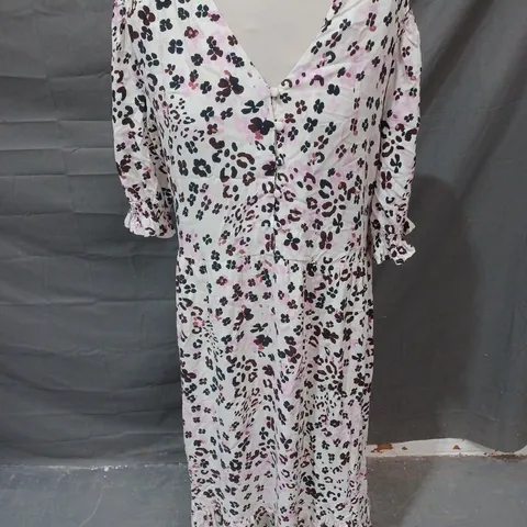 OLIVER BONAS V-NECK DRESS - UK 14