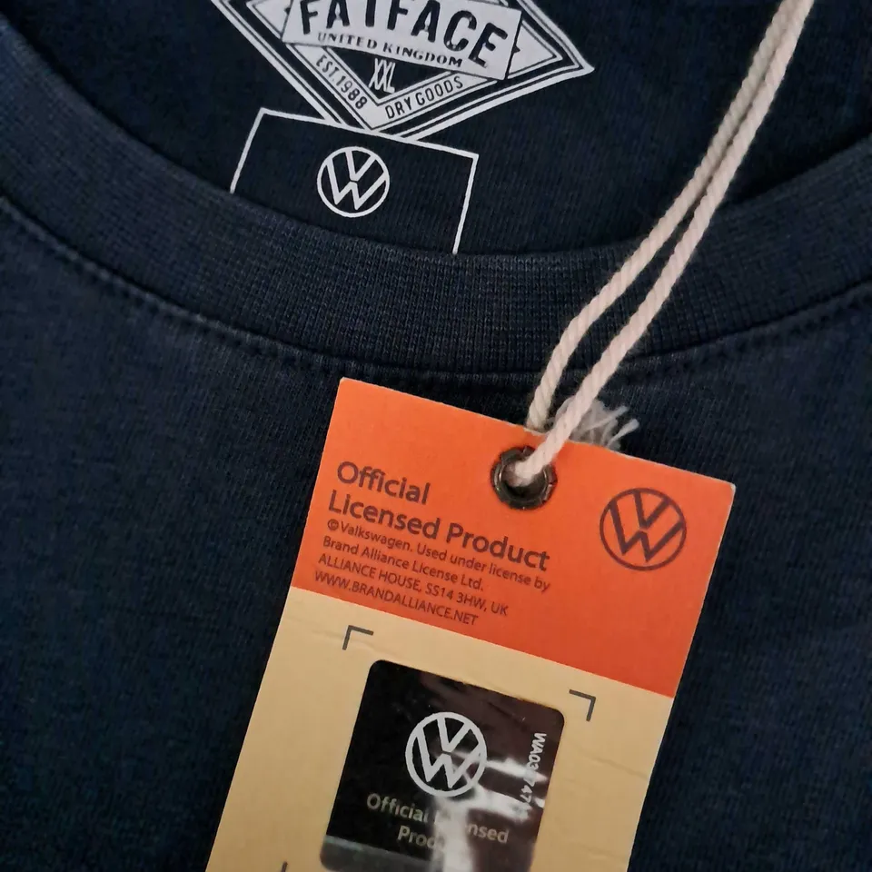 FAT FACE VW PHOTO TEE IN NAVY - UK XXL