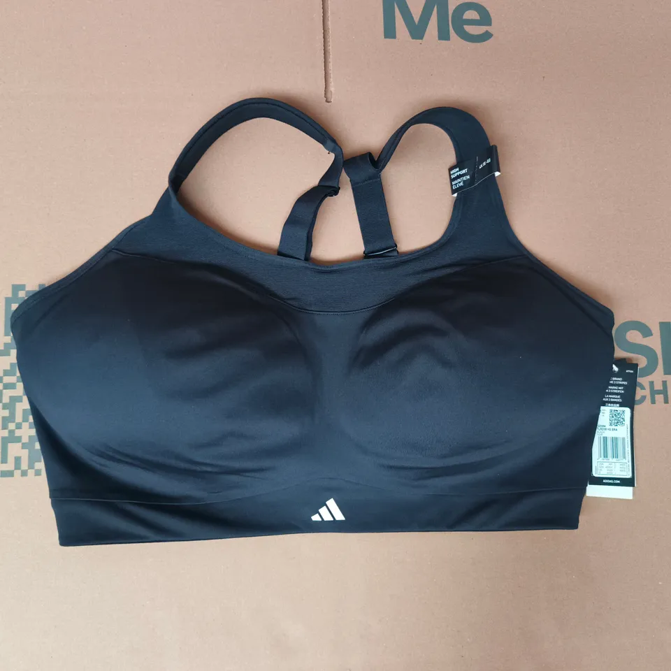 ADIDAS TLRD IMPACT TRAINING HIGH-SUPPORT BRA IN BLACK SIZE 4XEG