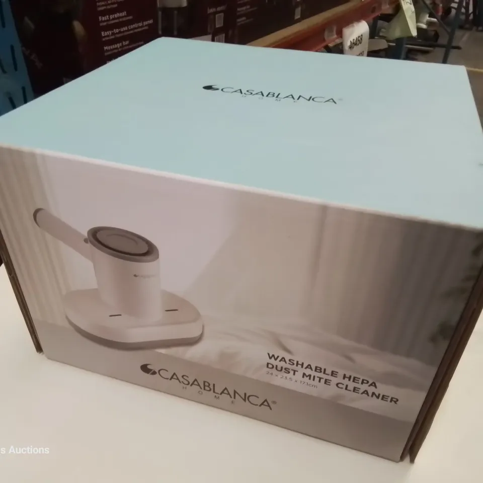BOXED CASABLANCA WASHABLE HEPA DUST MITE CLEANER