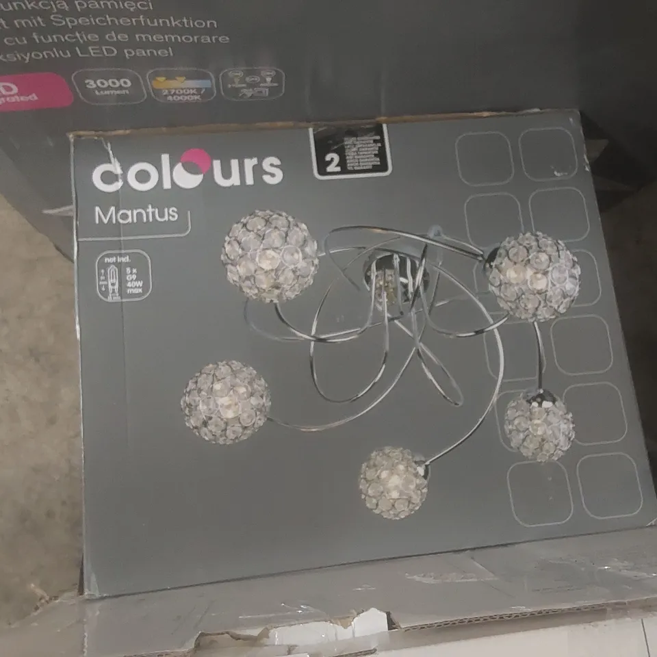 BOXED COLOURS MANTUS CEILING LIGHT