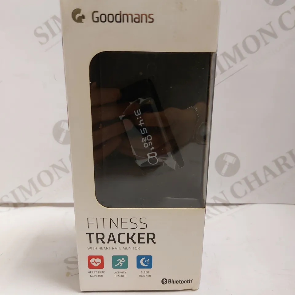 BOXED GOODMANS FITNESS TRACKER - BLACK