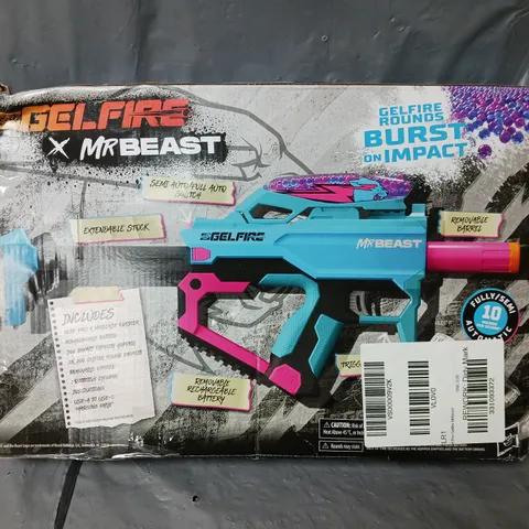 BOXED NERF PRO GELFIRE MRBEAST