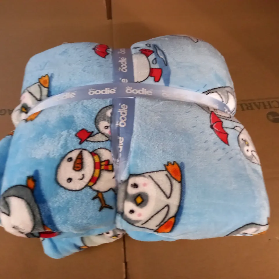 SNOWMAN THEMED BLUE THE OODIE