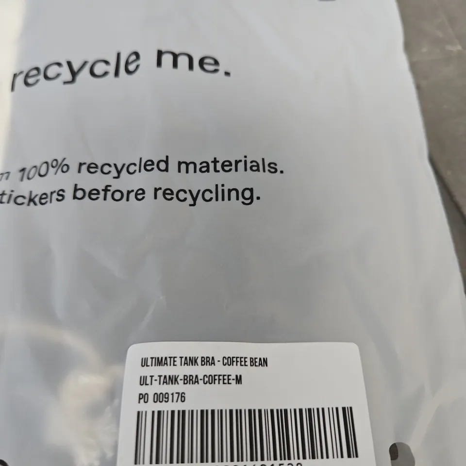 ADANOLA ULTIMATE TANK BRA – COFFEE BEAN - SIZE M