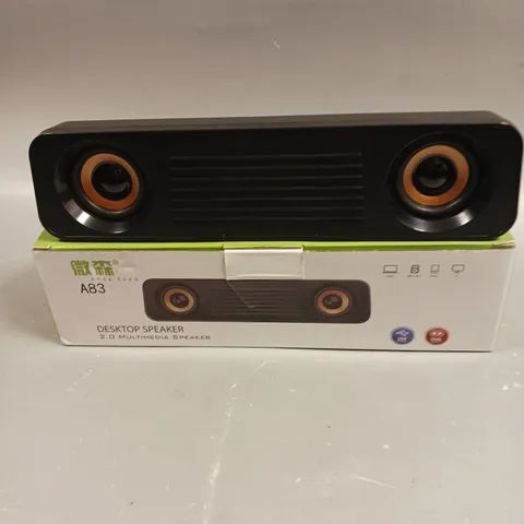 BOXED A83 2.0 DESKTOP MULTIMEDIA SPEAKER