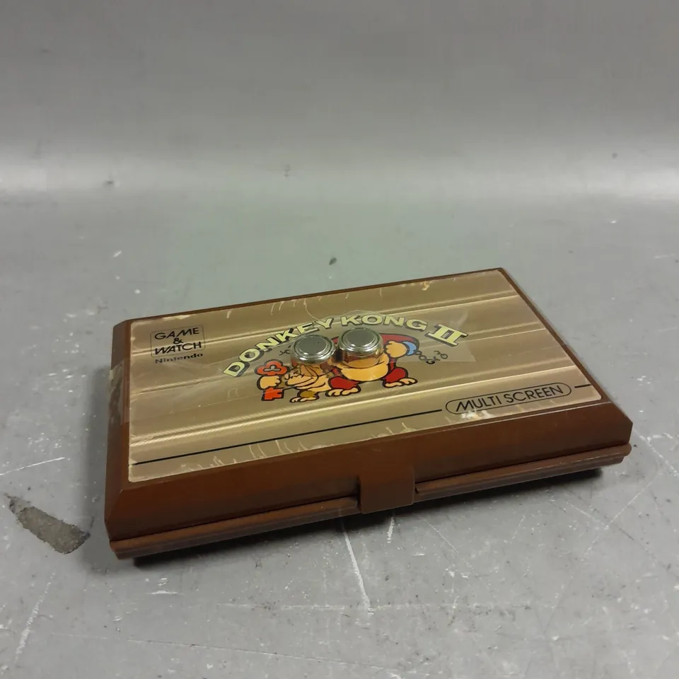 NINTENDO DONKEY KONG II MULTI SCREEN SERIES HANDHELD GAME 