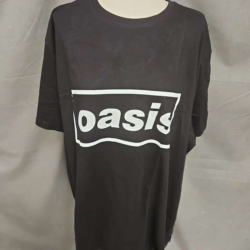 BAD RHINO OASIS TEE IN BLACK SIZE 4XL