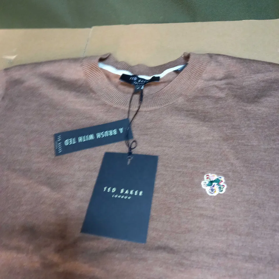 TED BAKER LONG SLEEVED T-SHIRT SIZE 3