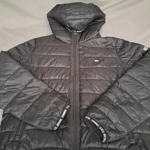 TOMMY HILFIGER ZIPPED PADDED COAT SIZE S