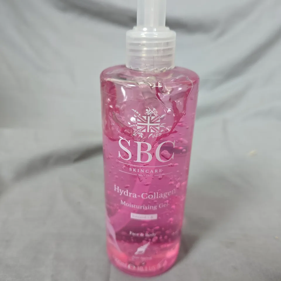 SBC HYDRA-COLLAGEN MOISTURISING FACE & BODY GEL - 300ML 