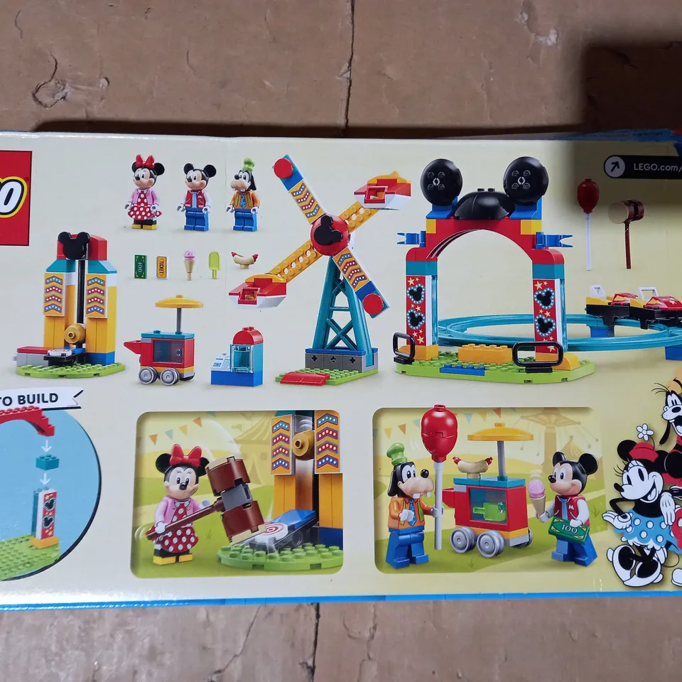 LEGO DISNEY MICKEY, MINNIE, AND GOOFY'S FAIRGROUND FUN RRP £24.99