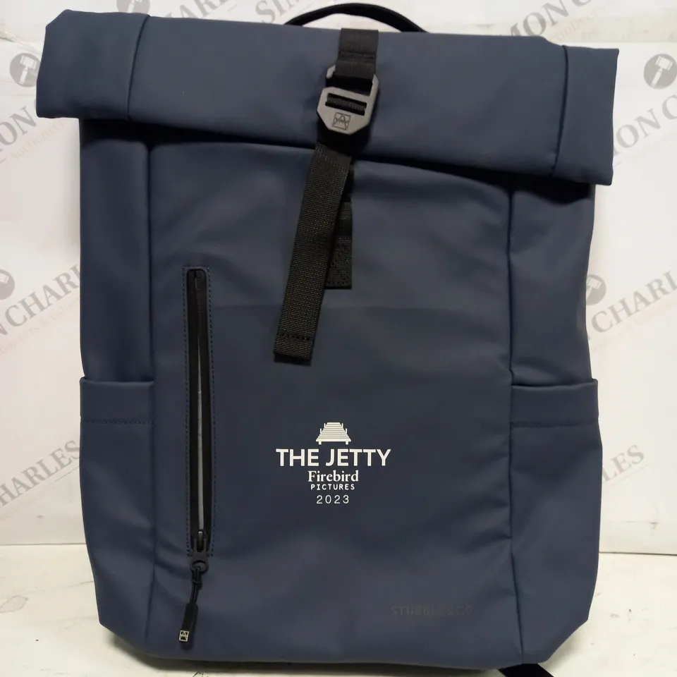 STUBBLE & CO THE JETTY BACKPACK IN NAVY