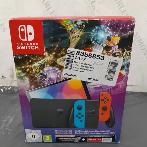 BOXED NINTENDO SWITCH OLED CONSOLE