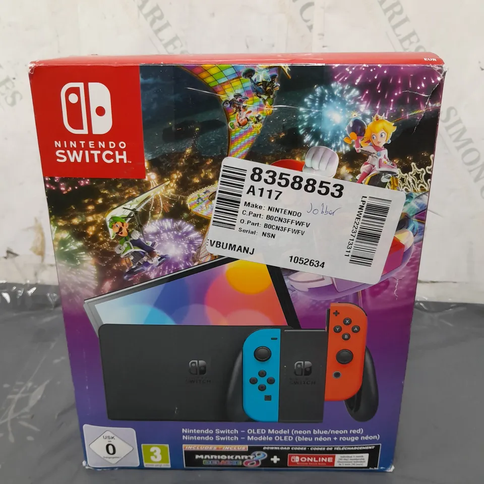 BOXED NINTENDO SWITCH OLED CONSOLE