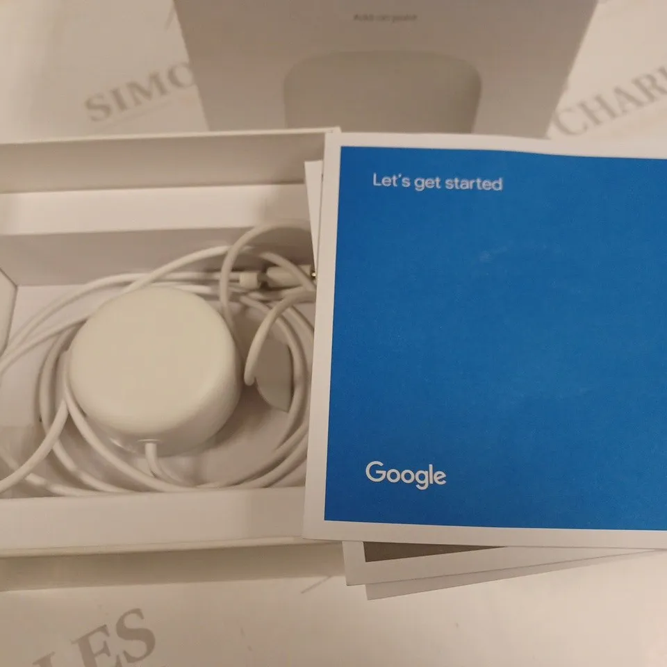 BOXED GOOGLE NEST WIFI ADD-ON POINT