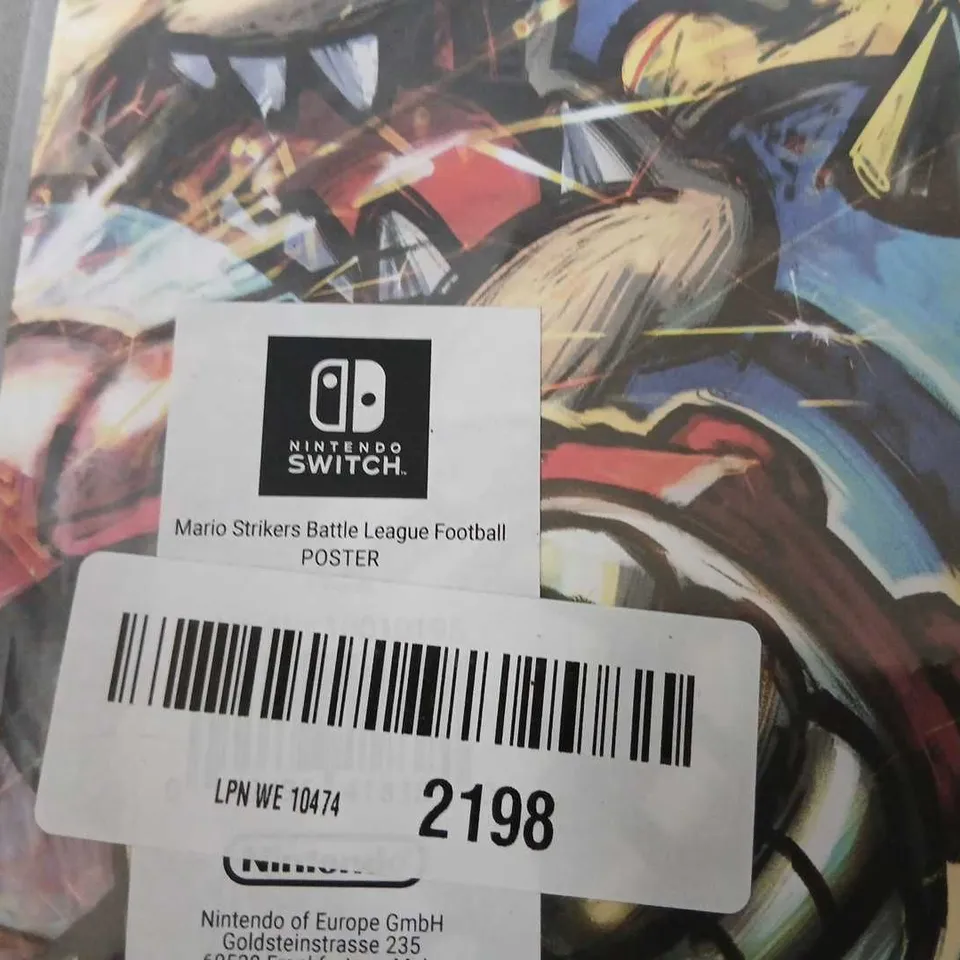 ELEVEN ASSORTED NINTENDO SWITCH POSTERS TO INCLUDE; THE LEGEND OF ZELDA AND MARIO STRIKERS BATTLE LEAGUE FOOTBALL POSTER – NINTENDO SWITCH OFFICIAL ARTWORK
