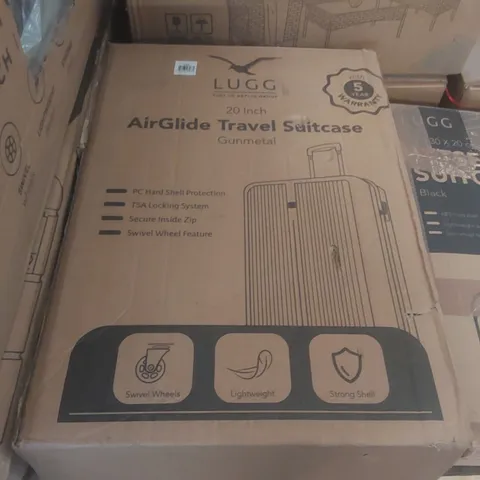 BOXED LUGG TRAVEL SUITCASE
