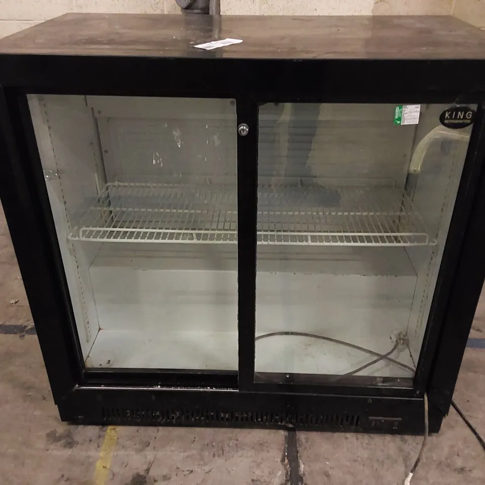 KING REFRIGERATION BEHIND BAR DRINKS CHILLER 