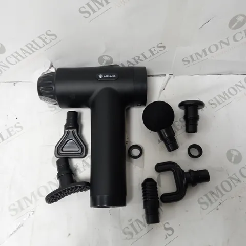 BOXED AERLANG MASSAGE GUN WITH ACCESSORIES
