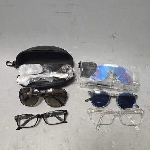 APPROXIMATELY 15 ASSORTED GLASSES/SUNGLASSES IN VARIOUS DESIGNS 