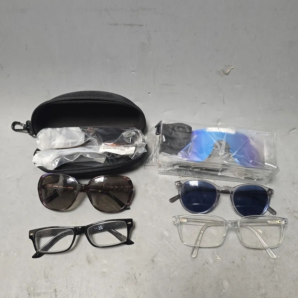 APPROXIMATELY 15 ASSORTED GLASSES/SUNGLASSES IN VARIOUS DESIGNS 