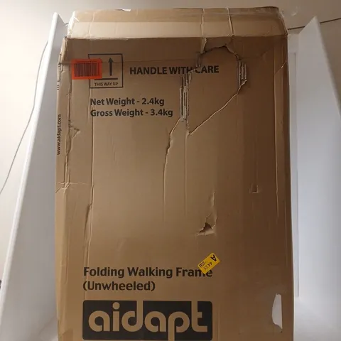 AIDAPT FOLDING WALKING FRAME (UNWHEELED)