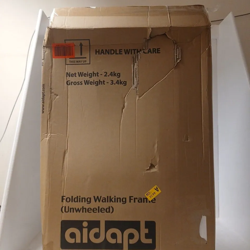 AIDAPT FOLDING WALKING FRAME (UNWHEELED)