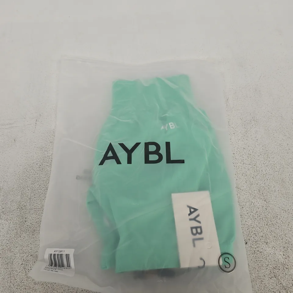 BAGGED AYBL ADAPT SEAMLESS SHORTS – SPRING MINT, UK S