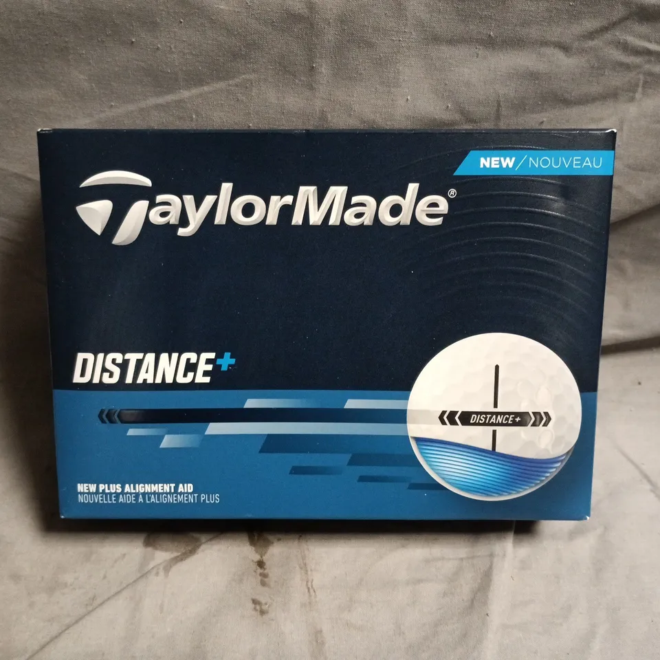 TAYLORMADE DISTANCE+ GOLF BALLS - 12-PACK
