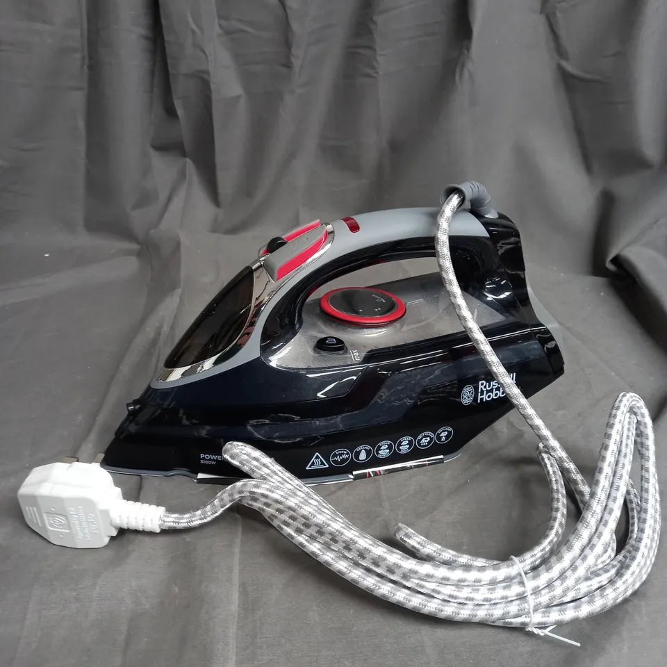 BOXED RUSSELL HOBBS POWERSTEAM ULTRA VERTICAL STEAM IRON 