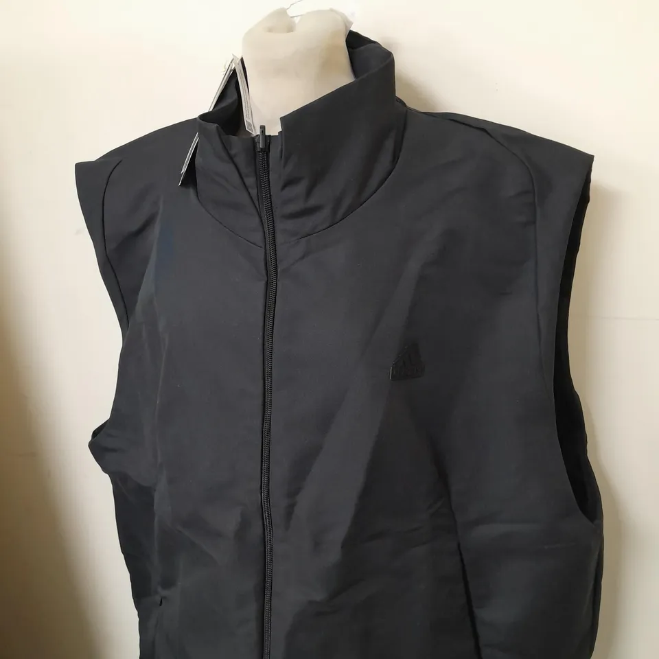 ADIDAS ZIPPED GILET SIZE 2XL