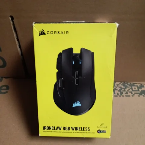 CORSAIR IRONCLAW RGB WIRELESS GAMING MOUSE – BOXED