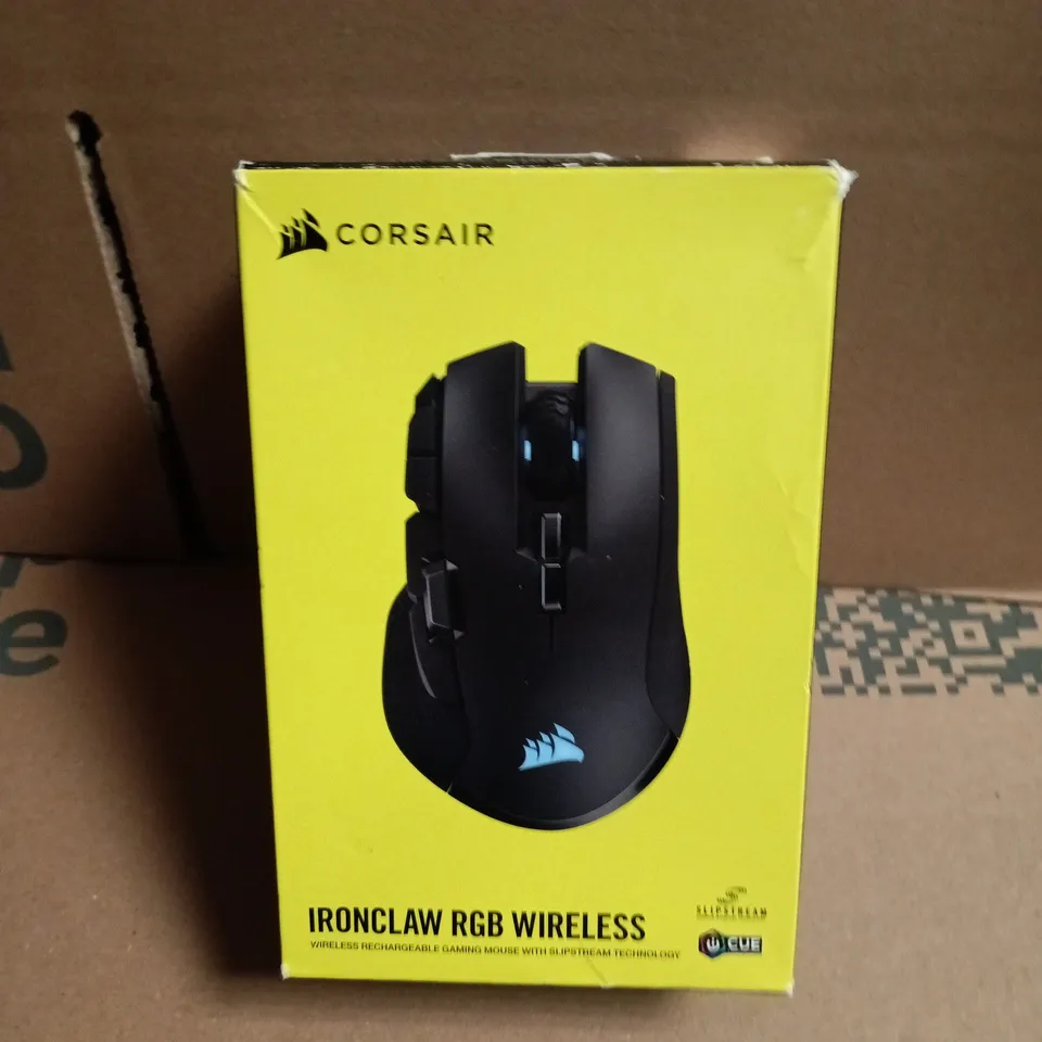 CORSAIR IRONCLAW RGB WIRELESS GAMING MOUSE – BOXED