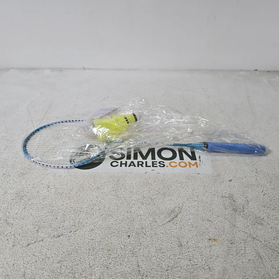 BOSHIKA 658 BADMINTON RACKET WITH SHUTTLECOCKS