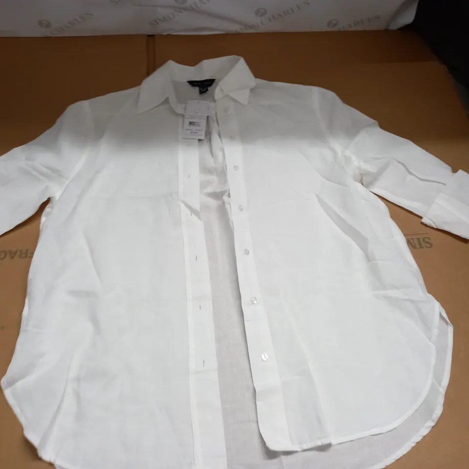 NEW LOOK LINEN SHIRT - UK 8