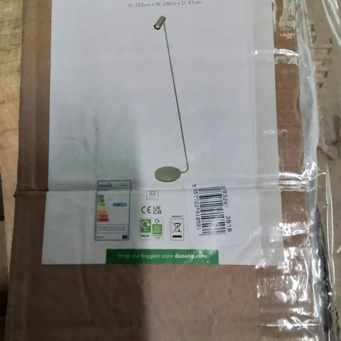 BOXED LILOU INTERGRATED LED DIMMABLE FLOOR LAMP SATIN NICKEL