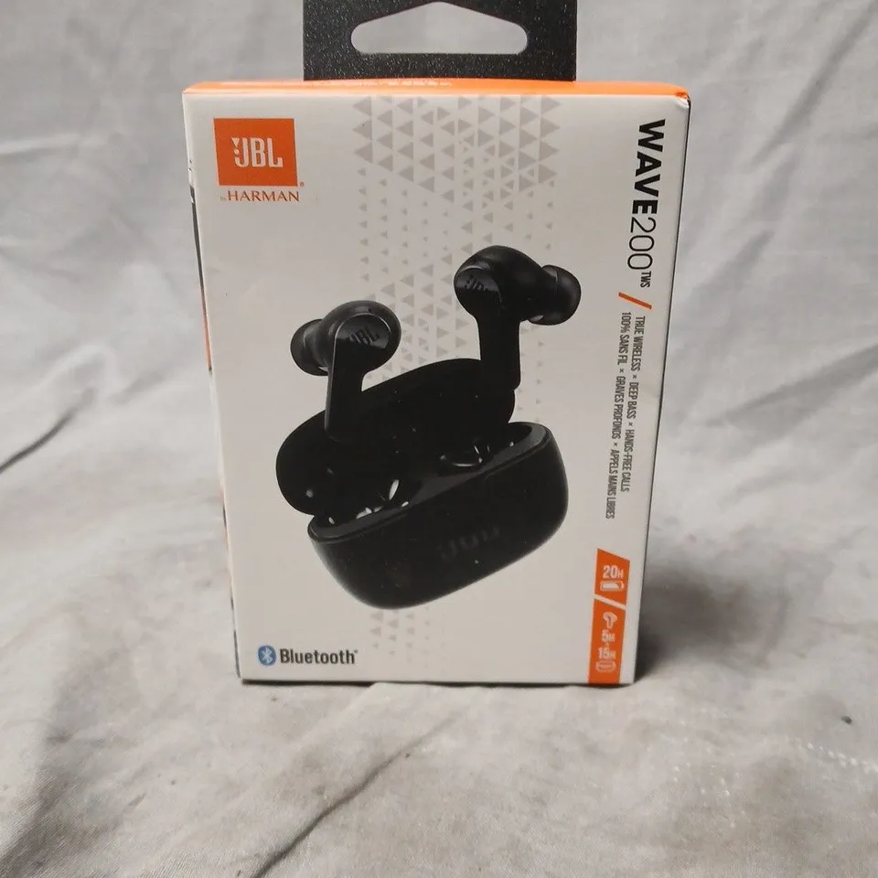 BOXED JBL HARMAN WAVE200 WIRELESS EARBUDS