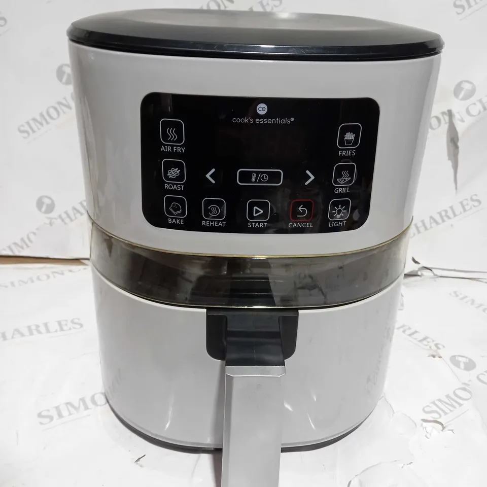 COOK'S ESSENTIALS 4.0L AIR FRYER, COOL GREY
