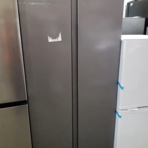 FRIDGEMASTER FREESTANDING SLIM AMERICAN SIDE BY SIDE DOOR FRIDGE - UNPROCESSED RAW RETURN