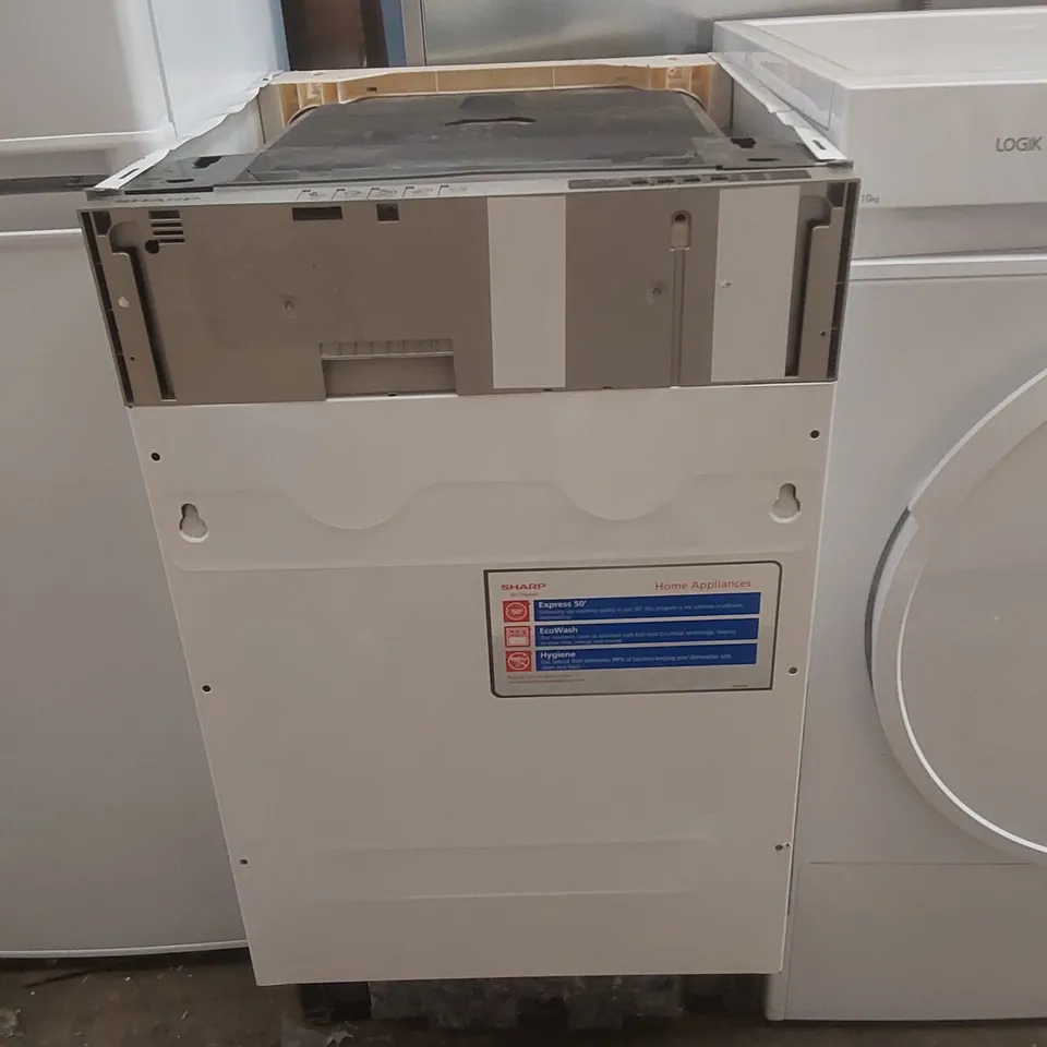 SHARP QW-NS14I49EX INTEGRATED DISHWASHER