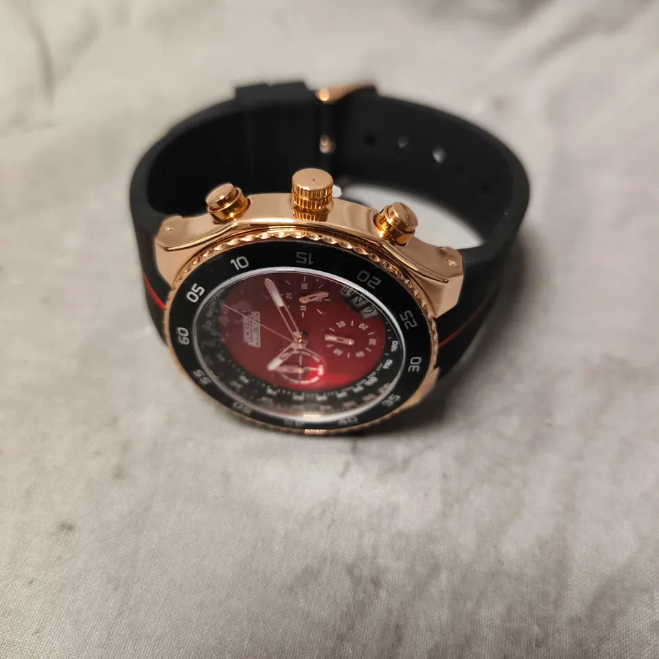 VICKER ARMSTRONGS HARRIER ROSE RED WATCH 