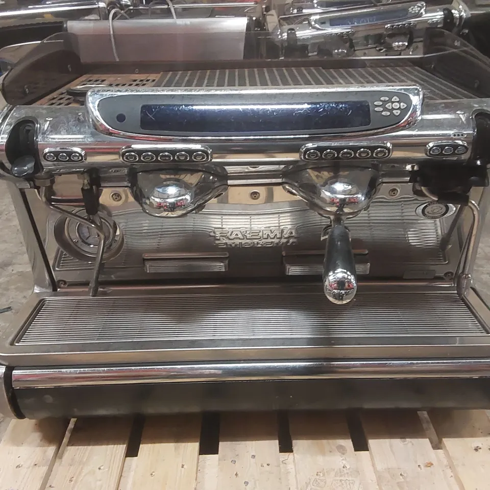 FAEMA EMBLEMA COMMERCIAL 2 GROUP COFFEE MACHINE
