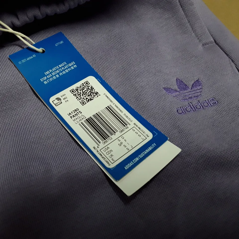 ADIDAS LILAC JOGGERS - S