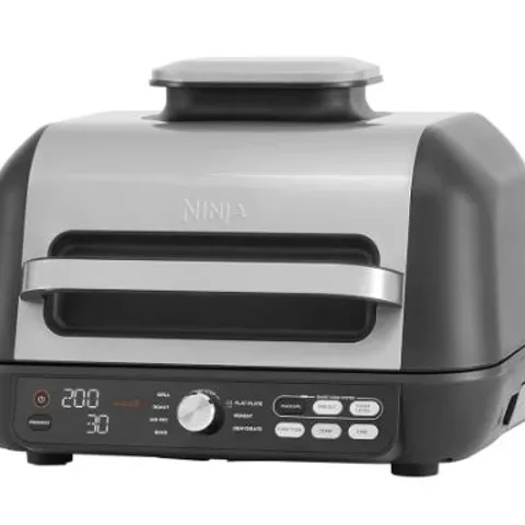NINJA FOODI MAX PRO HEALTH GRILL, FLAT PLATE & AIR FRYER AG651UK