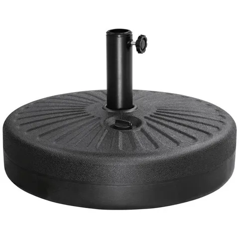 BOXED BOLERO PARASOL BASE BLACK 20LTR