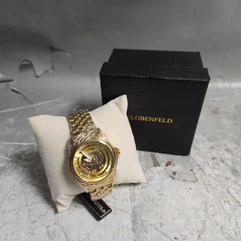 BOXED GLOBENFELD FRAMEWORK AUTOMATIC WATCH